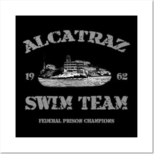 Alcatraz Swim Team Posters and Art